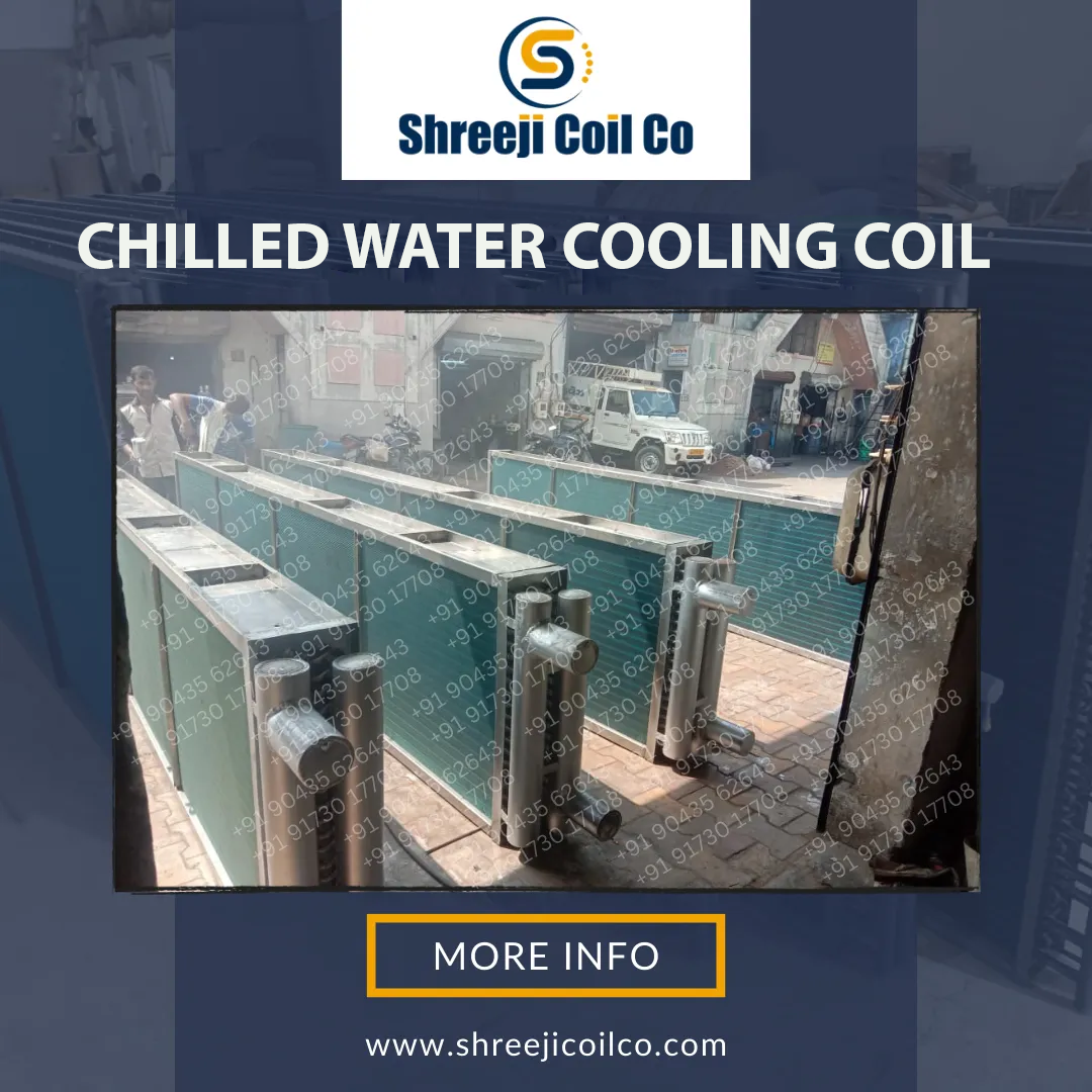 Chilled Water Cooling Coil Manufacturer in Ahmedabad