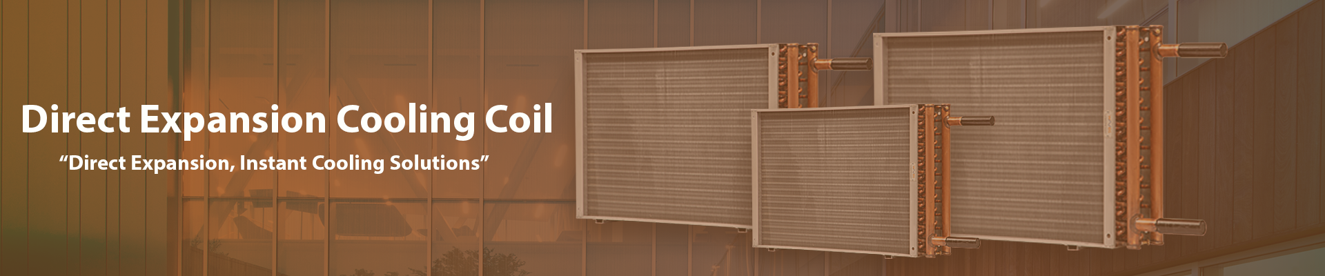 Direct Expantion Cooling Coil on rajkot